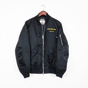 Sacai X Ultimate Breaks & Beats Capsule collection MA-1 Bomber Jacket sz 3